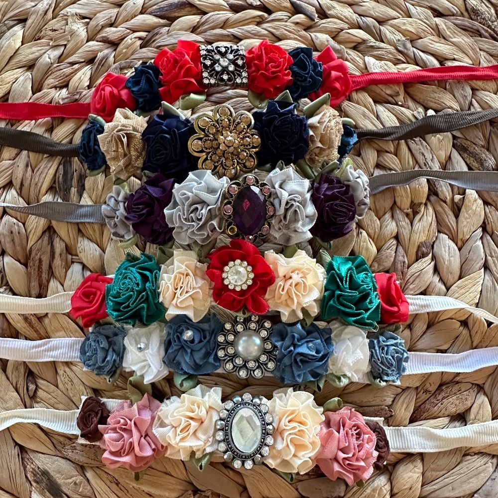 COPY Bun Blossom Lot  Hair Ties